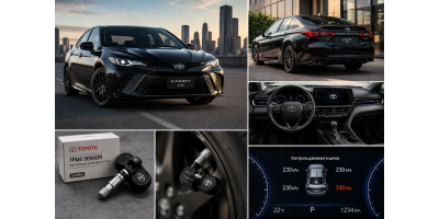 Датчики TPMS для Toyota Camry 2020–2026: США 315 МГц и Европа 433 МГц
